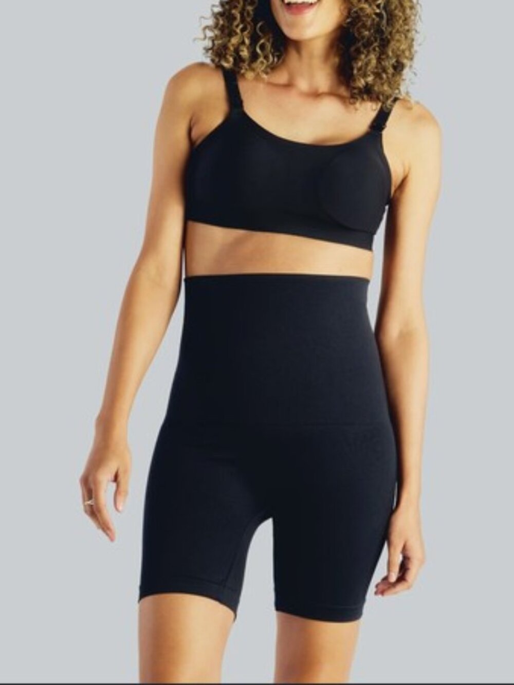Belly Bandit Mother Tucker® Postpartum Compression Biker Shorts Small LIKE NEW